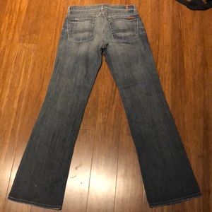 7 for all mankind Bootcut Jeans 31” waist